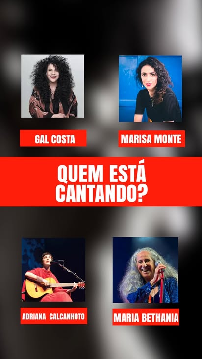 Você conhece esses clássicos? Teste seu conhecimento musical! Descubra quem é o cantor antes que o tempo acabe e coloque sua resposta aqui nos comentários! 🎼