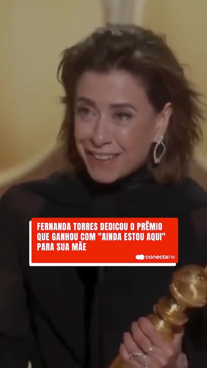 Às vésperas do Dia das Mães, relembramos um momento emocionante: Fernanda Torres dedicou seu prêmio de Melhor Atriz no Globo de Ouro à sua mãe, Fernanda Montenegro. 

Ao receber o troféu por sua atuação em Ainda Estou Aqui, a atriz disse: "Quero dedicar esse prêmio à minha mãe. Vocês não têm ideia... Ela estava aqui há 25 anos. Isso é uma prova de que a arte permanece na vida das pessoas, mesmo em momentos difíceis, como os que Eunice Paiva viveu". 

#DiaDasMães #FernandaTorres #FernandaMontenegro