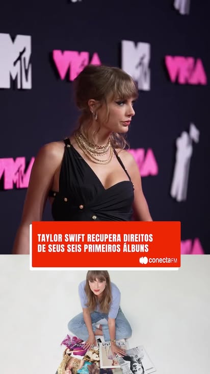 Após anos de disputa, Taylor Swift conquista suas gravações originais.
A cantora celebrou com fotos e uma carta emocionante aos fãs! 

Momento histórico na trajetória da artista 🥰 

#TaylorSwift