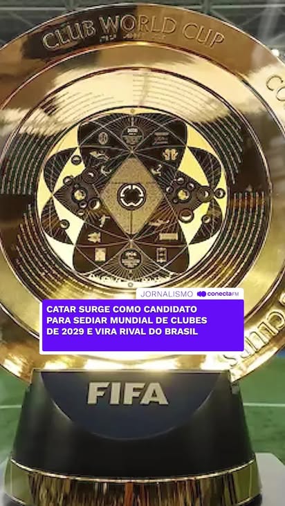 O Catar quer sediar o Mundial de Clubes da FIFA em 2029, se tornando o principal concorrente do Brasil, que também tem interesse.

O país que recebeu a Copa do Mundo em 2022 tem 9 estádios prontos e está avançando na preparação. Já o Brasil, quer usar a estrutura que terá na Copa do Mundo Feminina de 2027.

A desvantagem do Catar é que o torneio deverá acontecer no fim do ano, no inverno, o que pode atrapalhar na organização.

#RedaçãoConecta #ConectaFM #Notícia #Esporte #MundialDeClubes