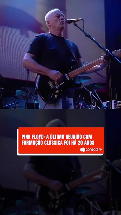 Há 20 anos, o Pink Floyd fazia sua última reunião com a formação clássica no Live 8! 🎸

O perfil oficial da banda relembrou esse dia icônico no Hyde Park, em Londres, e perguntou aos fãs: de onde vocês assistiram a esse momento histórico?

#conectafm #pinkfloyd