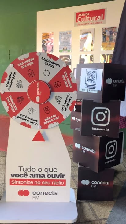 🎯 A Rádio Conecta FM marcou presença na Expo RH Baixa Mogiana! 

Com nossa roleta premiada, estivemos ainda mais perto do nosso público da Conecta Mogi Guaçu em um evento feito especialmente para profissionais de RH e empresas da região.

📌 Também acompanhamos a inspiradora palestra de Renata Lanzoni, Diretora de Gente e Cultura da @saoleopoldomandic 

✨ Um dia de muito networking, aprendizado e boas conexões para todos nós da Conecta FM

👏 Parabéns à organização e a todos que fizeram parte desse encontro!