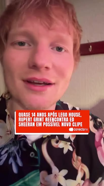 🧱✨ Quase 14 anos depois de viver Ed Sheeran no clipe de “Lego House”, Rupert Grint e o cantor se reencontram — e tudo indica que vem nova parceria em clipe por aí! 🎬🎶

#conectafm #legohouse #edsheeran #rupertgrint