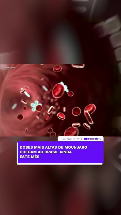 Boas notícias para quem usa Mounjaro!

🏥 As farmácias brasileiras começarão a vender as doses de 7,5 mg e 10 mg ainda neste mês!

Antes, só estavam disponíveis as doses de 2,5 mg (fase inicial) e 5 mg.

Para que serve? 💡

👉 Tratamento do Diabetes Tipo 2.
👉 Tratamento da Obesidade e Sobrepeso com comorbidades (indicação mais recente no país).
👉 Ajuda no controle crônico de peso.

O Mounjaro é da farmacêutica Eli Lilly e foi aprovado pela Anvisa.
Sempre consulte seu médico para saber a dose ideal para o seu tratamento.

Confira o vídeo para mais informações e siga @fmconecta para saber das notícias!

#conectafm #redaçãoconecta #redeconecta #notícia #saúde #mounjaro
