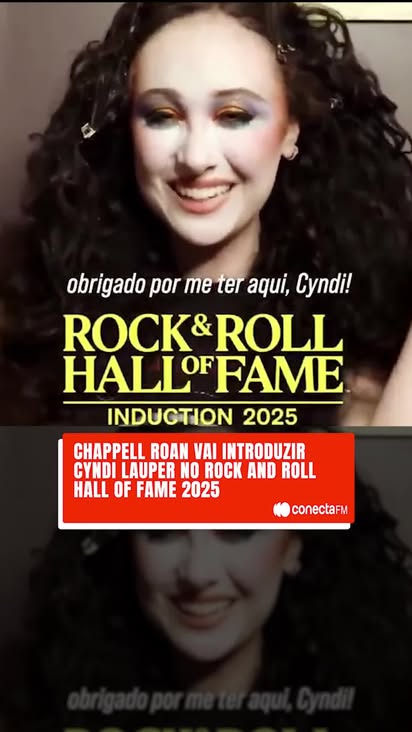 DE UMA ICÔNICA PARA OUTRA! 💖✨

Confirmado: Chappell Roan será a responsável por introduzir a lenda Cyndi Lauper no Rock and Roll Hall Of Fame 2025! 👑

Um momento poético que conecta a irreverência pop das gerações, com Chappell celebrando uma de suas maiores inspirações. Já podemos esperar um discurso emocionante e super fashion! 🤩

Marque na agenda: a cerimônia acontece no dia 8 de novembro e terá transmissão ao vivo pelo Disney+.

📹: RockHall / Instagram

#conectafm #chappellroan #cyndilauper