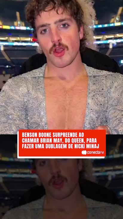 Vocês não estão prontos para isso! 🤯

Benson Boone chamou simplesmente Brian May (sim, o guitarrista do Queen!) para fazer a trend "Beez in the Trap x What's Up?".

E sim, o ícone do Rock mandou a parte da Nicki Minaj com uma atitude lendária! 🎤

Queen encontrando rap de 2012 é o crossover que a internet precisava.

📹: @bensonboone

#conectafm #bensonboone #brianmay