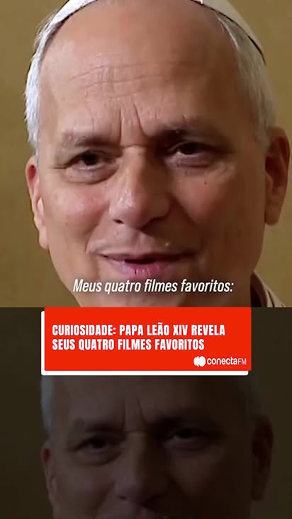 O cinema mundial se encontrou no Vaticano! 🇻🇦

Em uma audiência especial no Palácio Apostólico, o Papa Leão XIV recebeu grandes nomes da sétima arte.
A iniciativa fez parte das celebrações do Ano Santo (Jubileu), buscando estreitar os laços entre a Igreja e o universo artístico.

Para reforçar sua paixão pelas telonas e atiçar nossa curiosidade, o Vaticano divulgou a lista pessoal do pontífice! E aí, o Papa Leão XIV tem bom gosto? 😉

Relembre os 4 filmes favoritos que ele revelou:

1️⃣ "A Felicidade Não se Compra" (1946) - Frank Capra

2️⃣ "A Noviça Rebelde" (1965) - Robert Wise

3️⃣ "Gente como a Gente" (1980) - Robert Redford

4️⃣ "A Vida é Bela" (1997) - Roberto Benigni

Qual desses clássicos também está na sua lista de preferidos? 👇

#conectafm #papaleãoxiv #filme #cinema