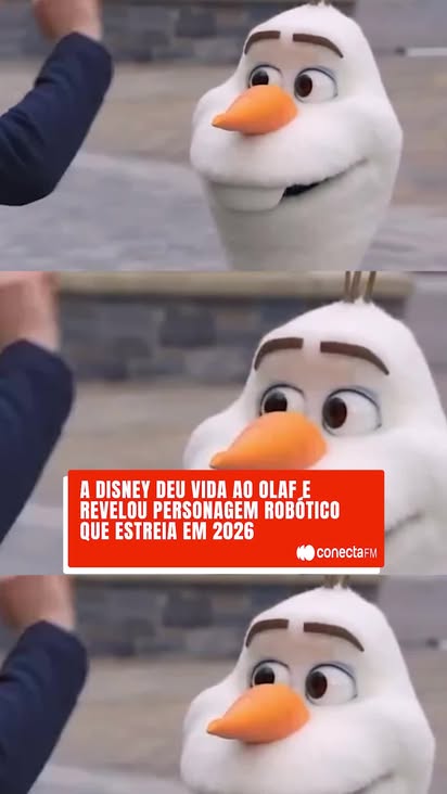 A Magia AGORA É REAL! 🤯 

A Disney revelou o novo Olaf Free-Roaming: o primeiro robô animatrônico autoequilibrado e totalmente livre da Imagineering.

Não é animatrônico fixo, é um personagem que ANDA, FALA e se Expressa com movimentos gerados por IA e Aprendizado por Reforço (em parceria com NVIDIA e Google DeepMind).

Sim, ele tem o mesmo corpo flexível e "vivo" do filme!

Preparem-se: 2026 nos parques de Paris e Hong Kong, uma nova era de "personagens vivos" começou. 🤩

📹: Reprodução

#conectafm #cinema #olaf #disney #animatronic