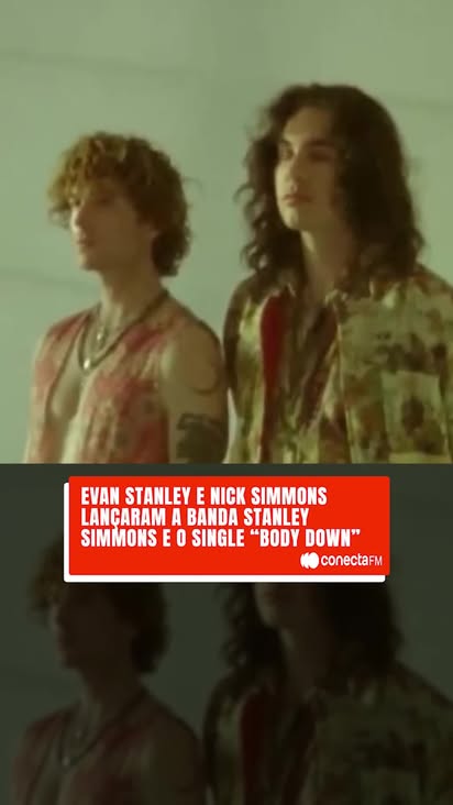 O legado continua! Filhos do KISS formam a Banda Stanley Simmons! 🤘

O rock corre no sangue! 🩸 
Evan Stanley e Nick Simmons — herdeiros de Paul Stanley e Gene Simmons — estão oficialmente dando sequência ao DNA musical do KISS! 🔥

Depois de um suspense que agitou as redes, os dois confirmaram em novembro a formação da banda Stanley Simmons e já nos presentearam com o primeiro petardo! 🚀

A faixa de estreia, "Body Down", já está disponível em todas as plataformas digitais, entregando a primeira prévia do álbum que vem por aí! 🎶

A nova geração do rock está na área e promete honrar o sobrenome! ⚡️

📹: Reprodução

#conectafm #kiss #stanleysimmons