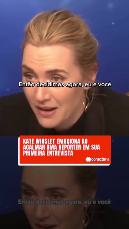 A prova de que gentileza gera gentileza. ❤️

Kate Winslet percebeu o nervosismo de uma repórter estreante e deu o melhor conselho de todos: "Vai ser a melhor de todas, porque nós decidimos que será." 💬

O vídeo já bateu 1 milhão de views e o motivo é óbvio: o mundo precisa de mais gestos como esse. Impossível não ser fã! 👑

📹: Reprodução

#conectafm #katewinslet
