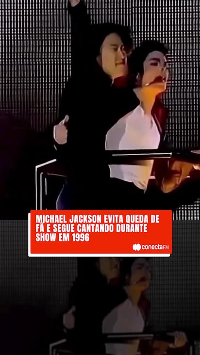 O dia em que Michael Jackson foi um herói em pleno palco... 🥹❤️

Em 1996, durante o show em Seul, na Coreia do Sul, o mundo presenciou uma cena que ficaria marcada para sempre. Enquanto cantava a poderosa "Earth Song" no alto de um guindaste, um fã invadiu o palco e se pendurou ao lado de Michael, em uma altura perigosa.

O que ele fez? Sem soltar a nota, sem perder o ritmo e sem hesitar, o Rei do Pop segurou o fã com firmeza para impedir uma queda que poderia ser fatal. 😬

Michael não parou a música. Ele protegeu aquela vida até que a segurança chegasse, provando que o seu amor pelo público ia muito além dos aplausos. 🌍✨

Simplesmente o maior de todos os tempos. Quem aí também ficou arrepiado? 👇

📹: Reprodução

#conectafm #michaeljackson